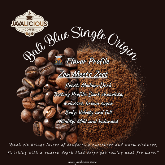 JavaliciousBali Blue Single Origin, Flavor Profile