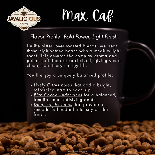 Javalicious MaxCaf Coffee Blend Flavor Profile