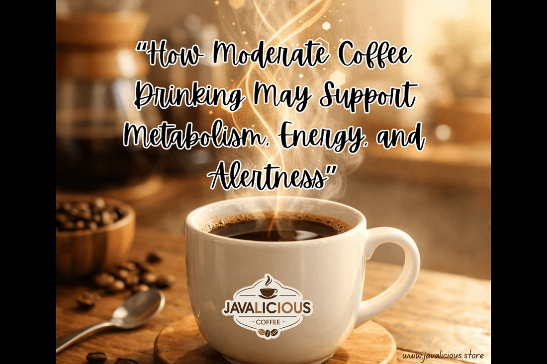 How Moderate Coffee Drinking May Support Metabolism, Energy, and Alertness