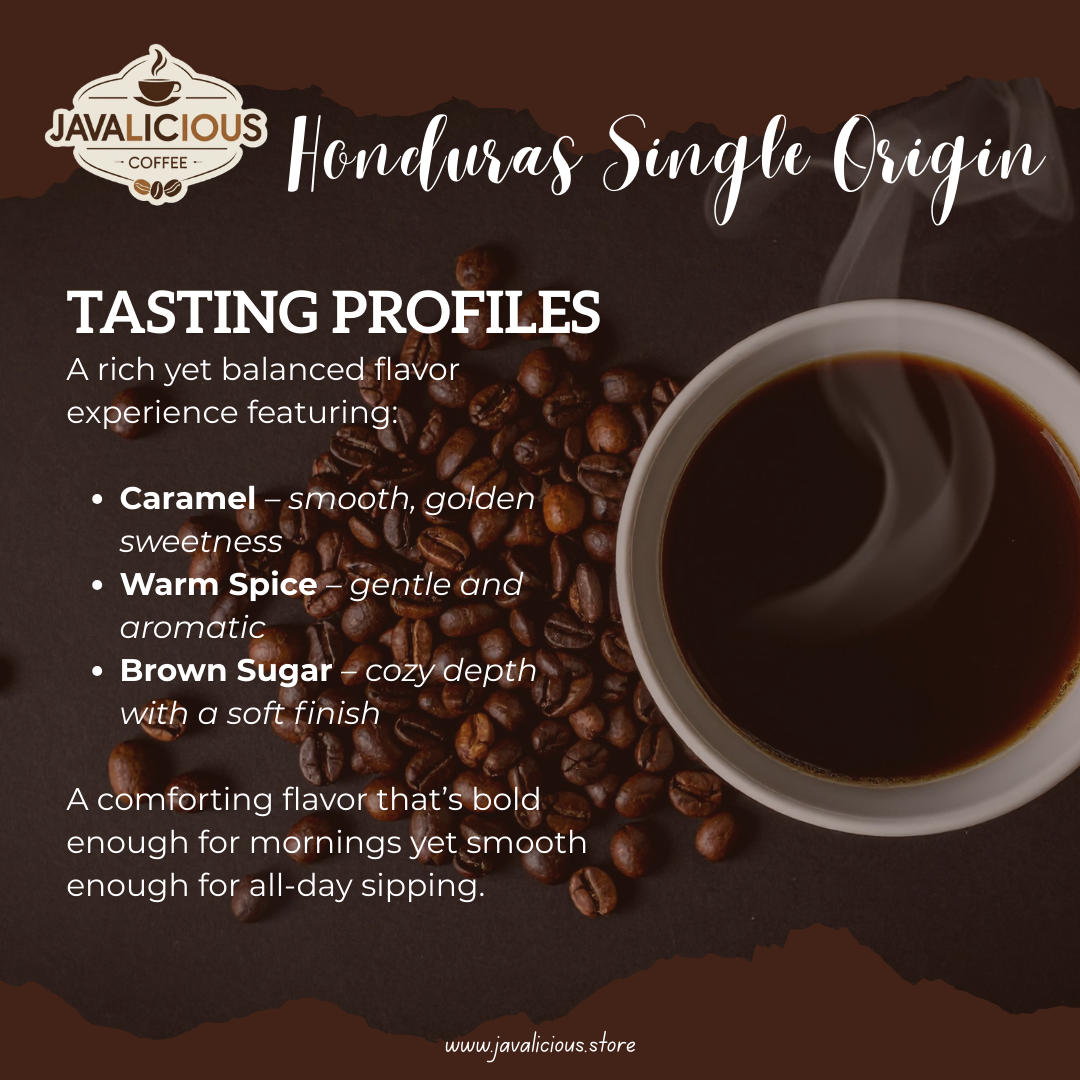 Javalicious Honduras Single Origin, Tasting Profiles