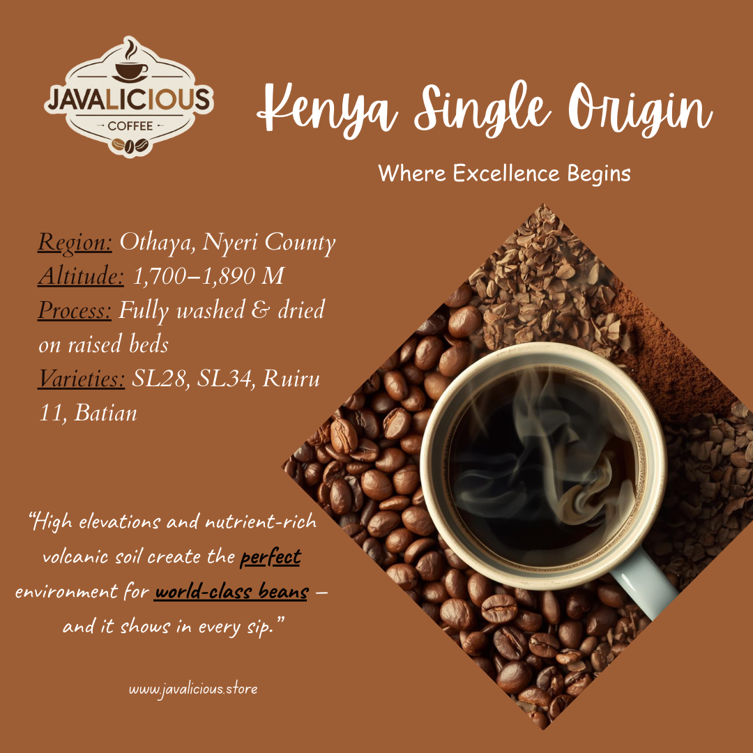 Javalicious Kenya Single Origin Coffee, Originate