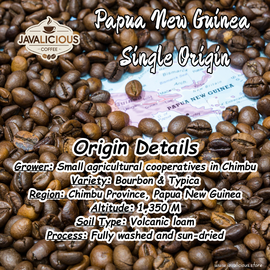 Javalicious Papua New Guinea Single Origin Coffee, Originate