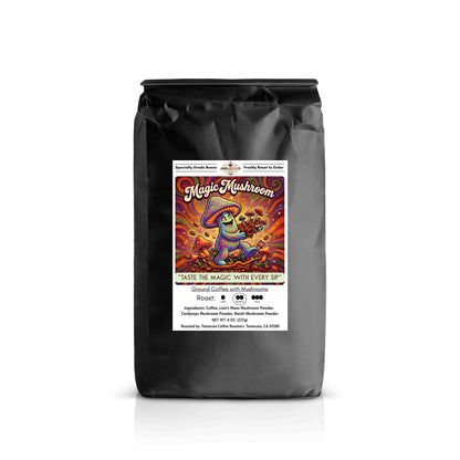 Magic Mushroom Coffee (Medium Roast): Taste the Magic with Every Sip